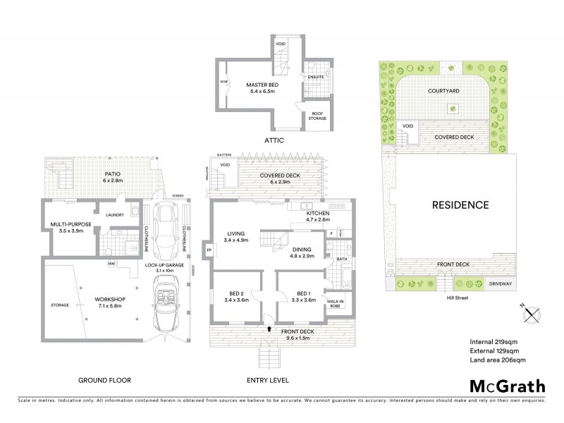 63 Hill Street, Spring Hill QLD 4000 Floorplan