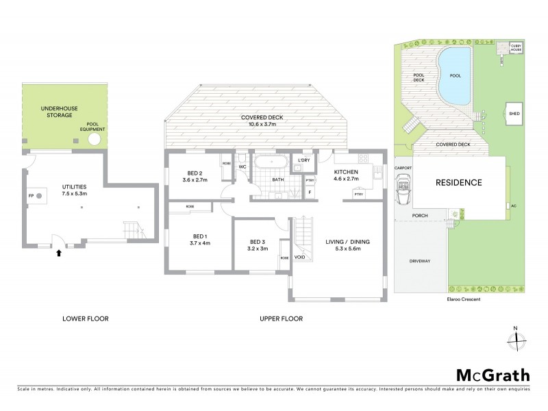 20 Elaroo Crescent, Ferny Hills QLD 4055 Floorplan