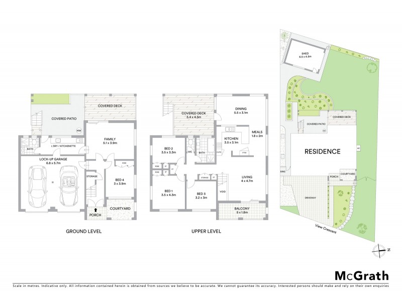 67 View Crescent, Arana Hills QLD 4054 Floorplan