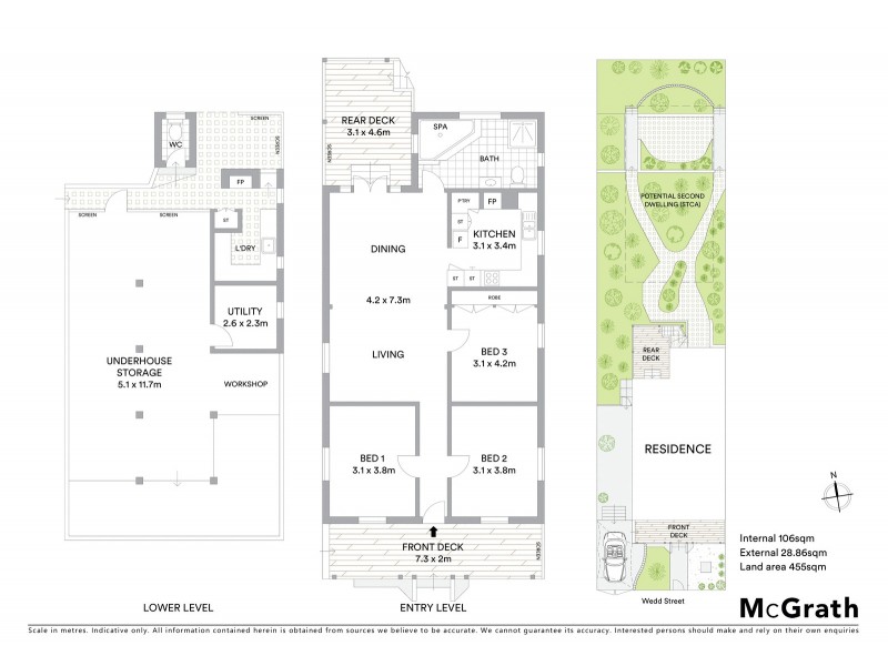 43 Wedd Street, Spring Hill QLD 4000 Floorplan