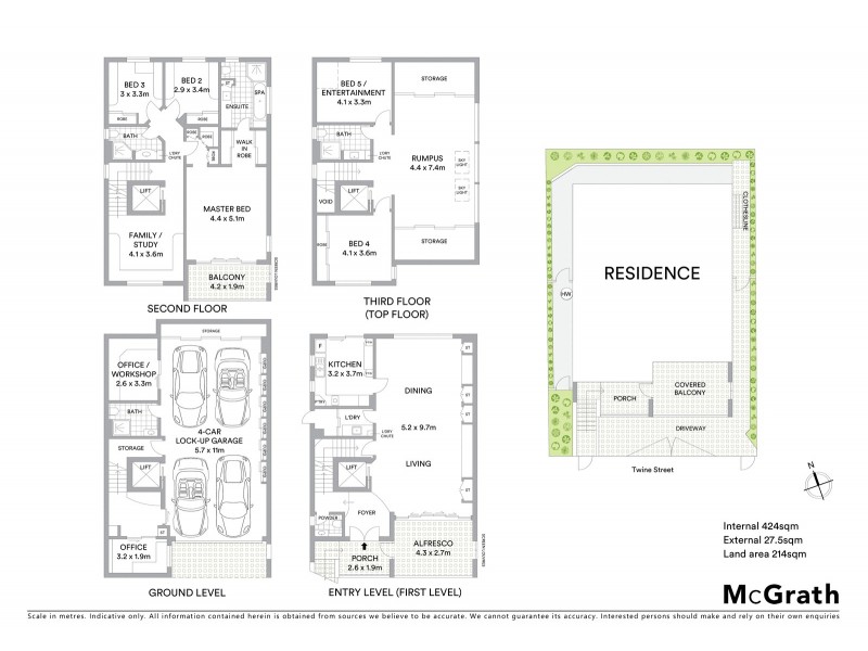 28 Twine Street, Spring Hill QLD 4000 Floorplan