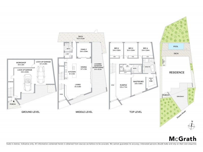 11 Dopson Street, Taringa QLD 4068 Floorplan