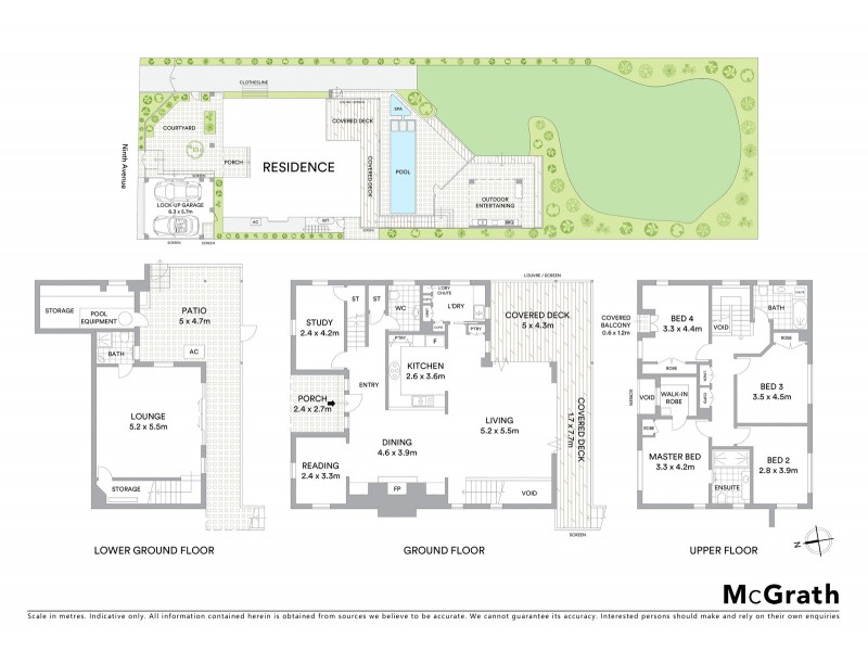 103 Ninth Avenue, St Lucia QLD 4067 Floorplan