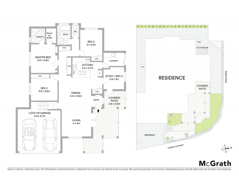 1 Caribou Crescent, Fitzgibbon QLD 4018 Floorplan