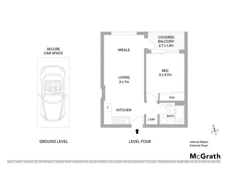407/455 Brunswick Street, Fortitude Valley QLD 4006 Floorplan