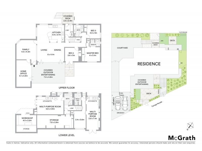 19 Taringa Parade, Indooroopilly QLD 4068 Floorplan