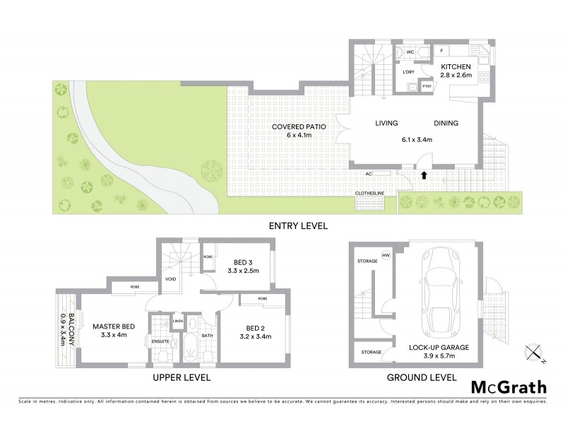 2/9 Eldon Street, Indooroopilly QLD 4068 Floorplan