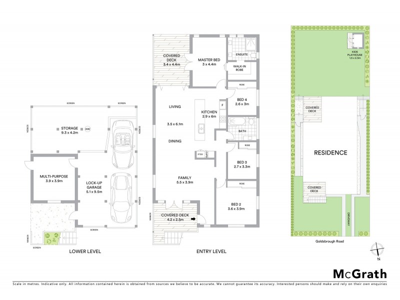 74 Goldsbrough Road, Taringa QLD 4068 Floorplan