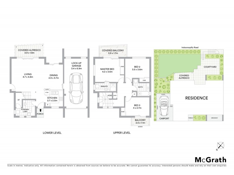 2/65 Indooroopilly Road, Taringa QLD 4068 Floorplan