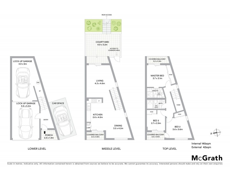13/18 Seal Street, Paddington QLD 4064 Floorplan