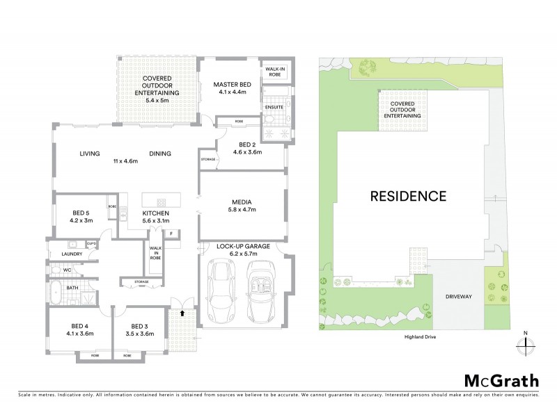 17 Highland Drive, Seventeen Mile Rocks QLD 4073 Floorplan