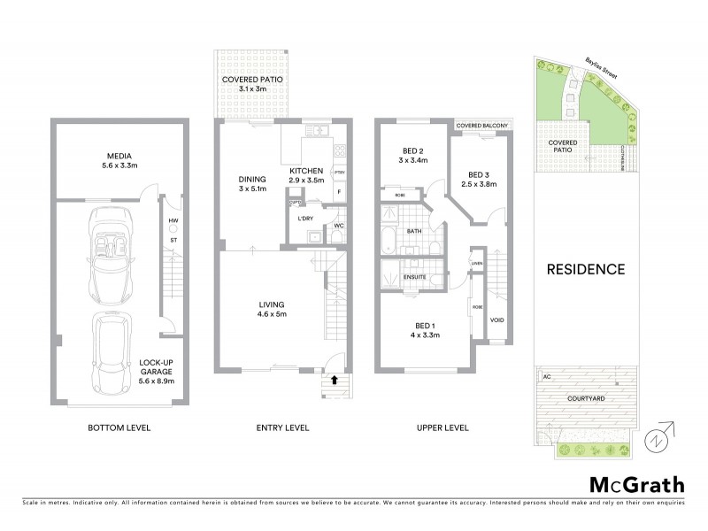 10/39 Bayliss Street, Auchenflower QLD 4066 Floorplan