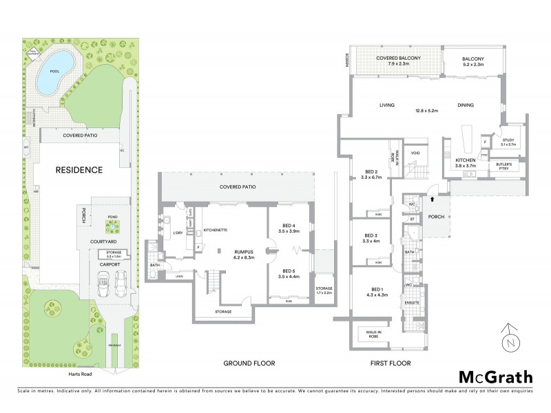 182 Harts Road, Indooroopilly QLD 4068 Floorplan