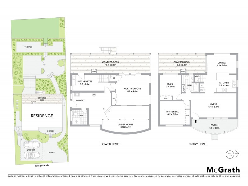 156 Taringa Parade, Indooroopilly QLD 4068 Floorplan