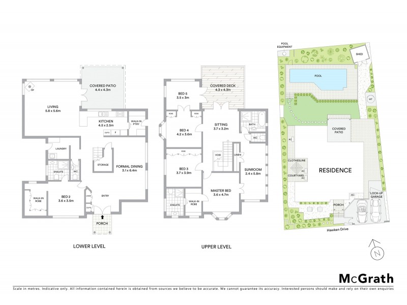 108 Hawken Drive, St Lucia QLD 4067 Floorplan