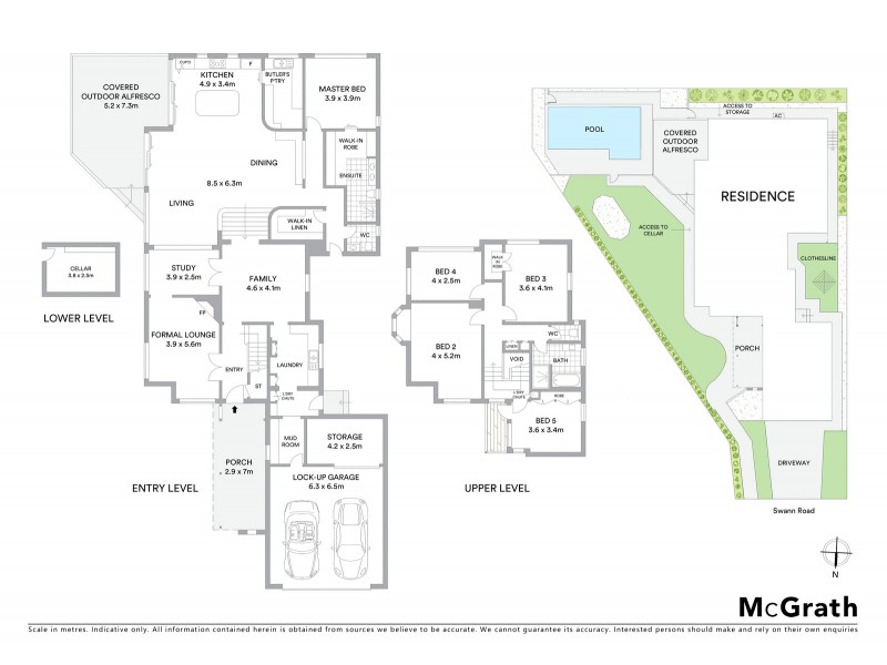 388 Swann Road, St Lucia QLD 4067 Floorplan