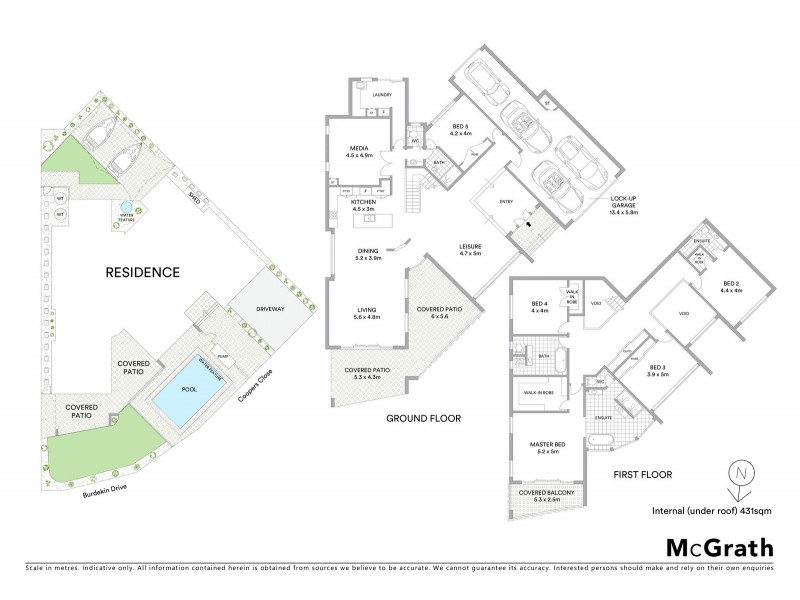 4 Coopers Close, Sinnamon Park QLD 4073 Floorplan