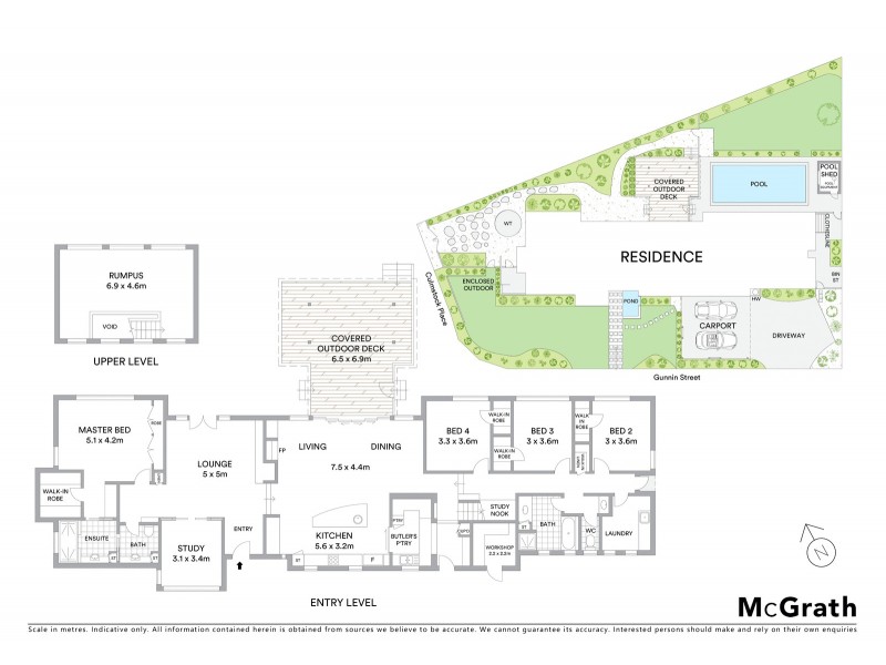 8 Gunnin Street, Fig Tree Pocket QLD 4069 Floorplan