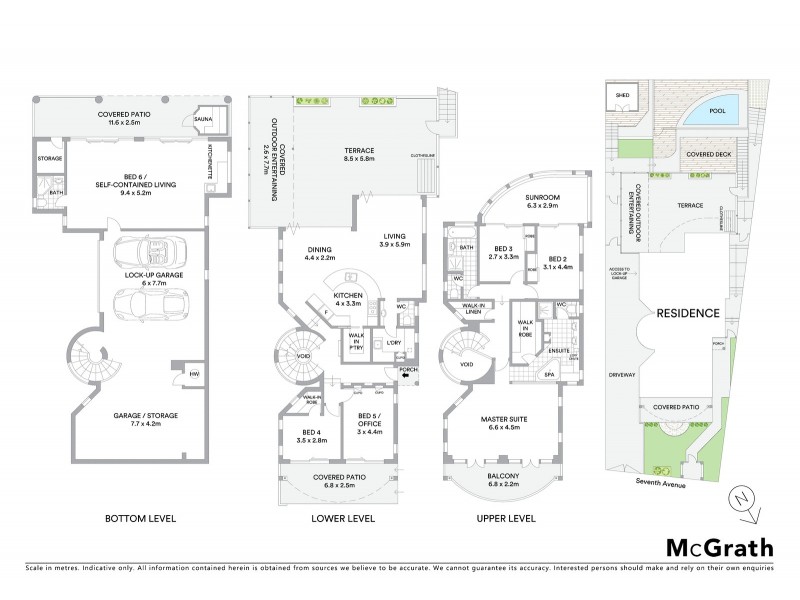 61 Seventh Avenue, St Lucia QLD 4067 Floorplan