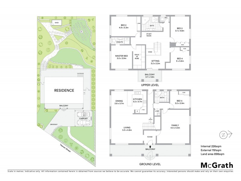 2 Teenan Street, Ferny Hills QLD 4055 Floorplan