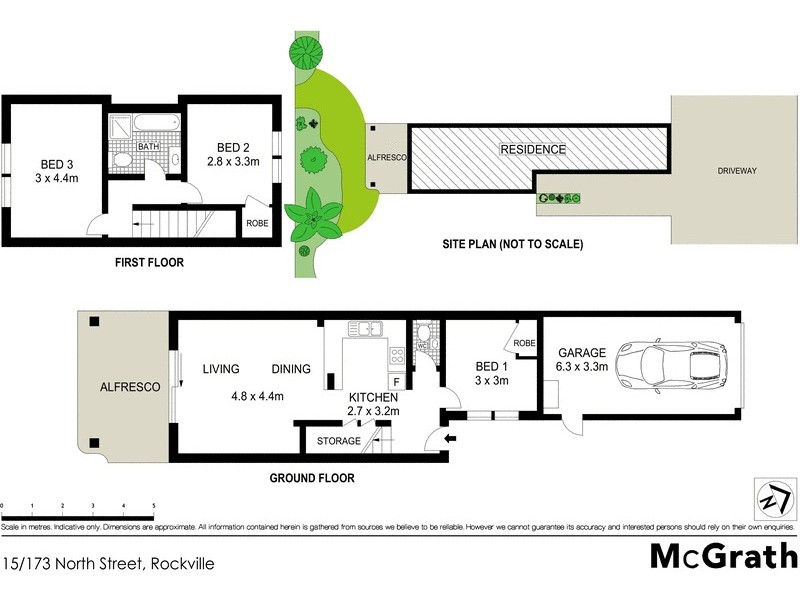 15/173 North Street, Rockville QLD 4350 Floorplan