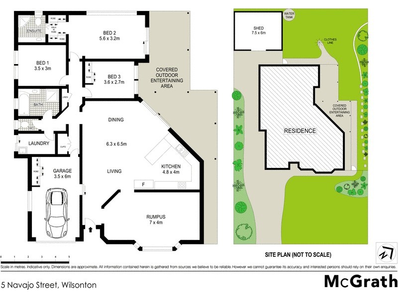 5 Navajo Street, Wilsonton QLD 4350 Floorplan