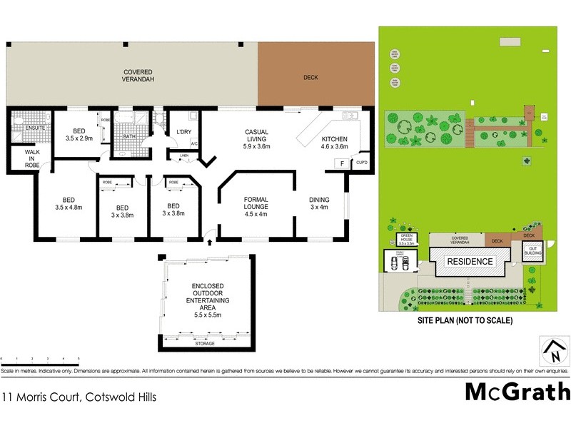 11 Morris Court, Cotswold Hills QLD 4350 Floorplan