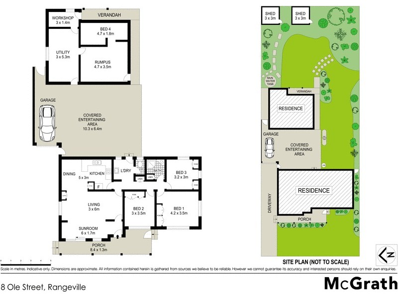 8 Ole Street, Rangeville QLD 4350 Floorplan
