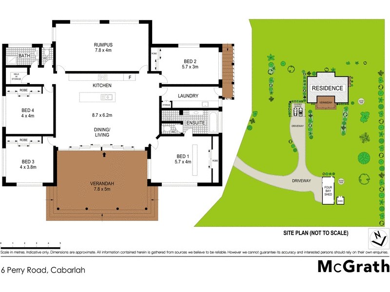6 Perry Road, Cabarlah QLD 4352 Floorplan