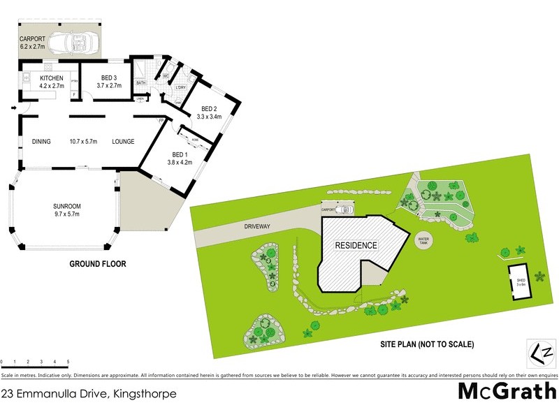 23 Emmanulla Drive, Kingsthorpe QLD 4400 Floorplan