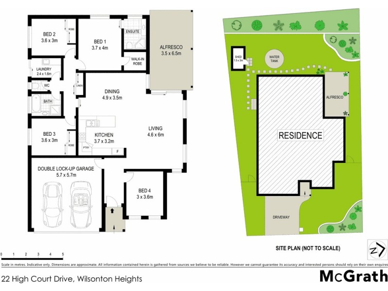 22 High Court Drive, Wilsonton Heights QLD 4350 Floorplan