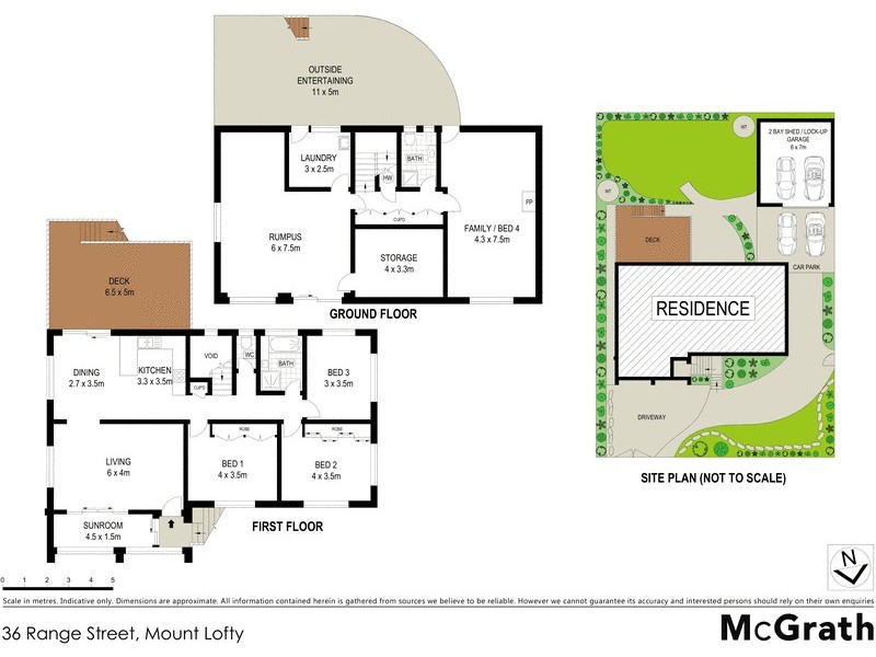 36 Range Street, Mount Lofty QLD 4350 Floorplan