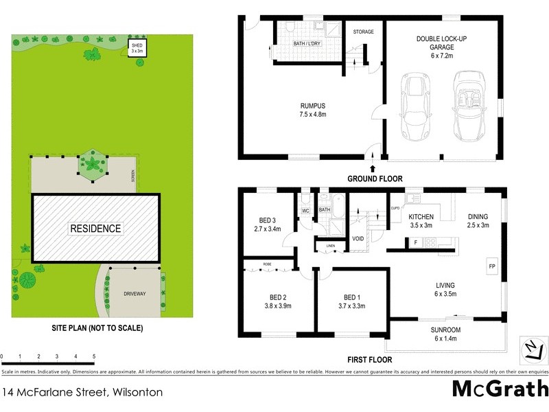 14 McFarlane Street, Wilsonton QLD 4350 Floorplan