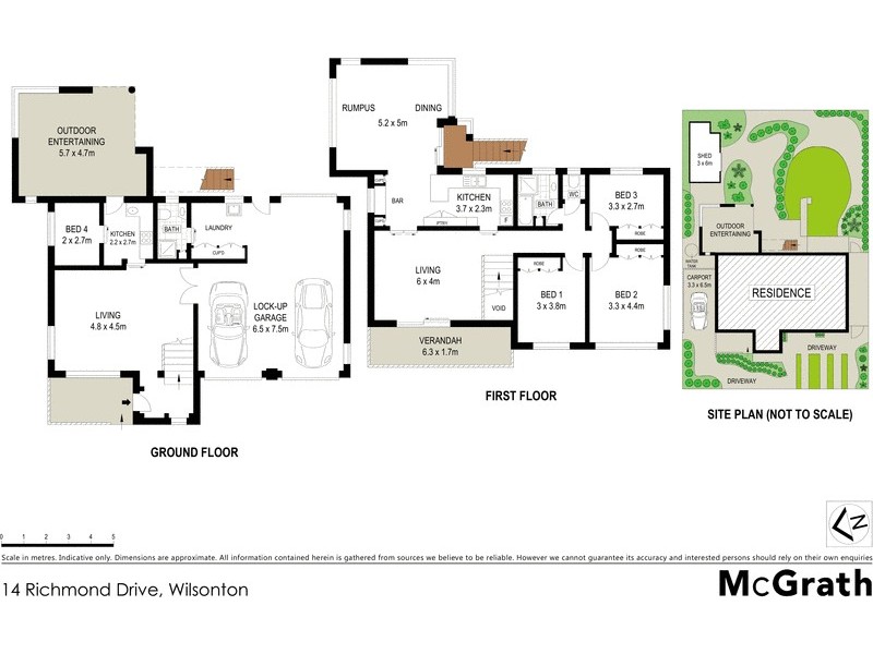 14 Richmond Drive, Wilsonton QLD 4350 Floorplan
