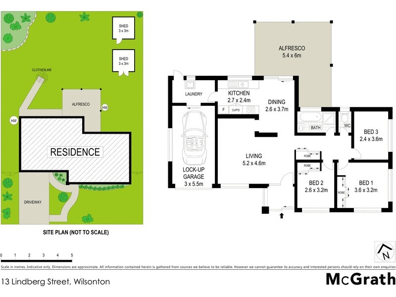 13 Lindberg Street, Wilsonton QLD 4350 Floorplan
