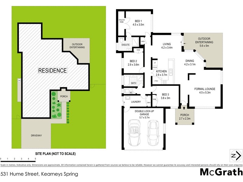 531 Hume Street, Kearneys Spring QLD 4350 Floorplan