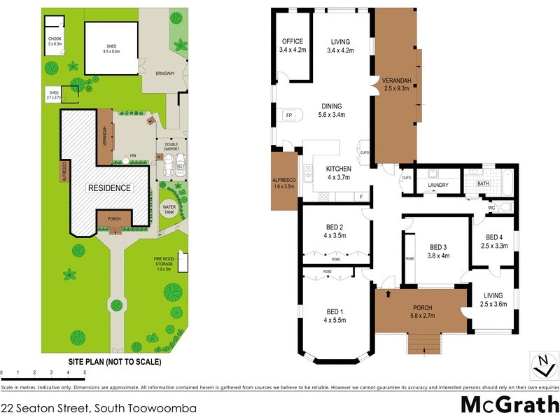 22 Seaton Street, South Toowoomba QLD 4350 Floorplan