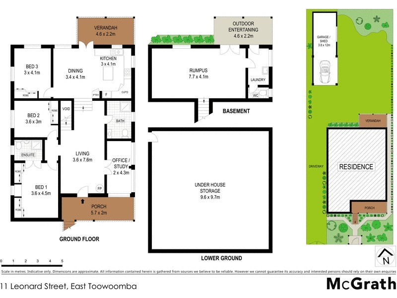 11 Leonard Street, East Toowoomba QLD 4350 Floorplan
