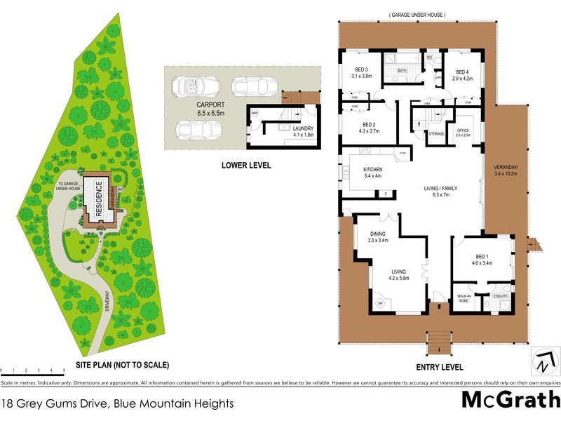 18 Grey Gums Drive, Blue Mountain Heights QLD 4350 Floorplan