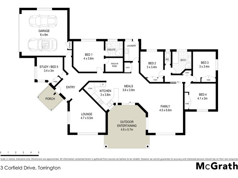 3 Corfield Drive, Torrington QLD 4350 Floorplan