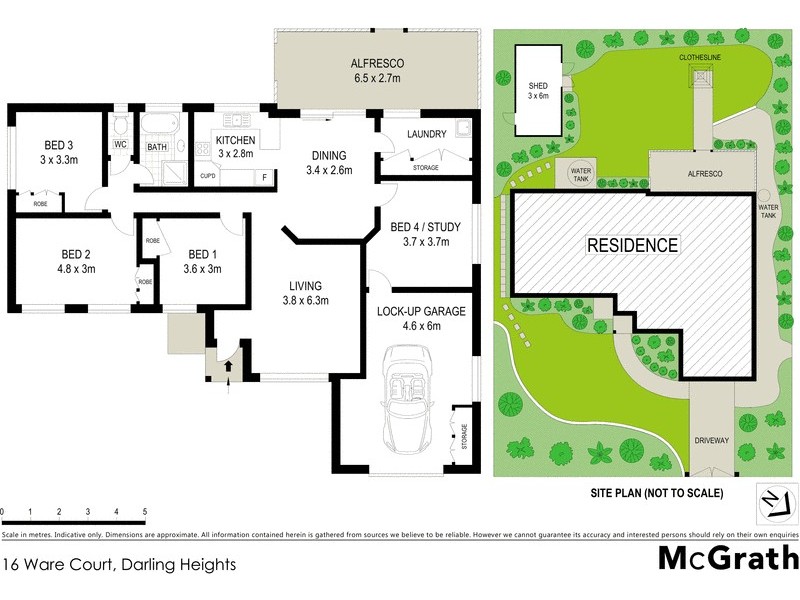 16 Ware Court, Darling Heights QLD 4350 Floorplan