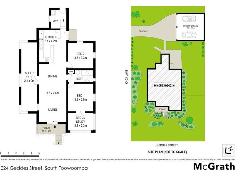 224 Geddes Street, South Toowoomba QLD 4350 Floorplan