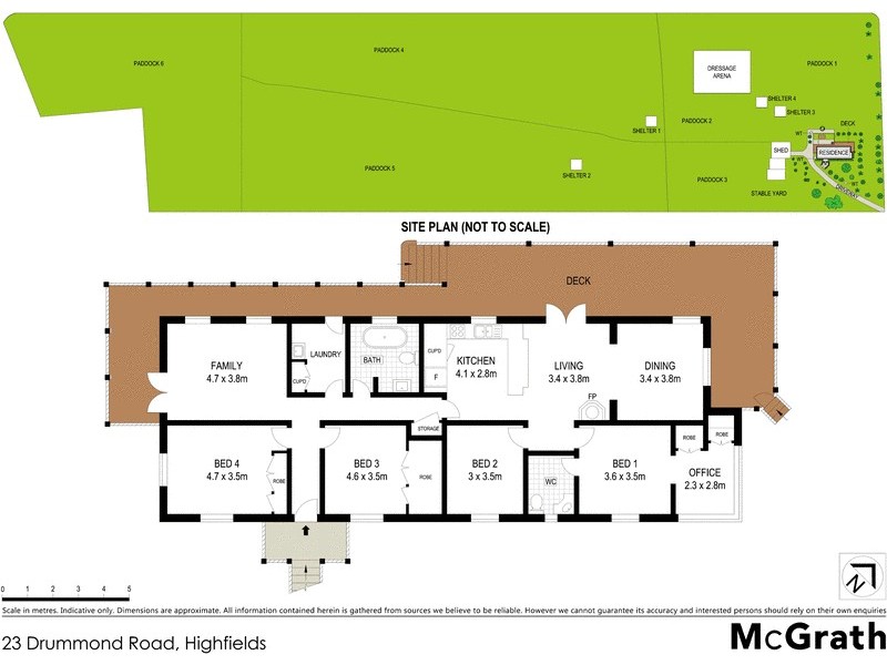 23 Drummond Road, Highfields QLD 4352 Floorplan