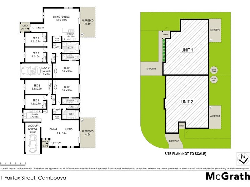 1/1 Fairfax Street, Cambooya QLD 4358 Floorplan