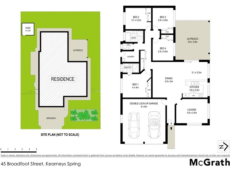 45 Broadfoot Street, Kearneys Spring QLD 4350 Floorplan