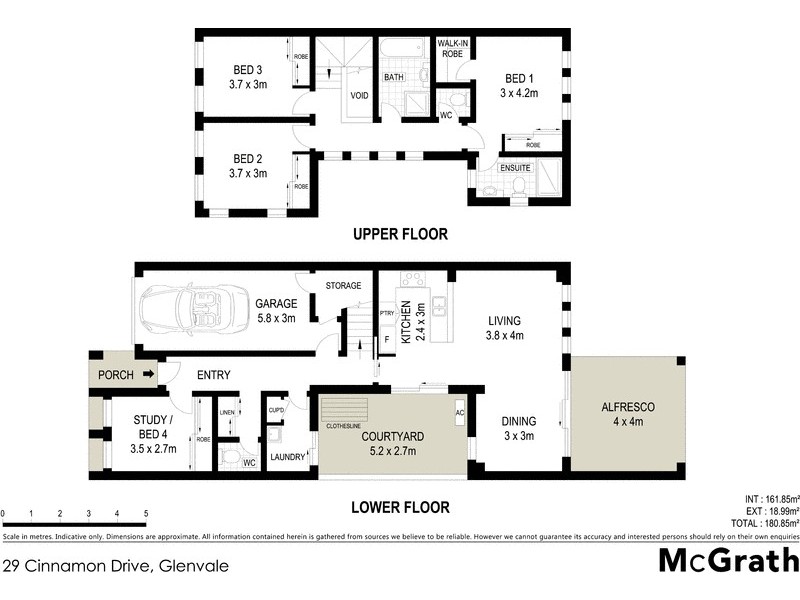 29 Cinnamon Drive, Glenvale QLD 4350 Floorplan