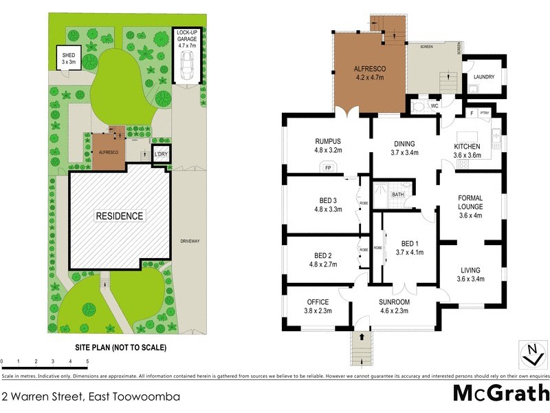 2 Warren Street, East Toowoomba QLD 4350 Floorplan