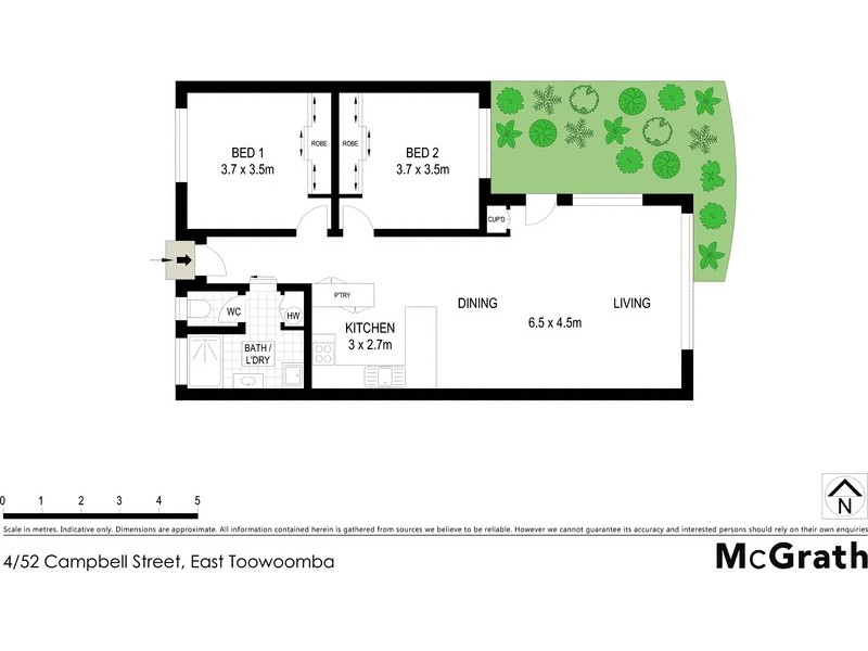 4/52 Campbell Street, East Toowoomba QLD 4350 Floorplan