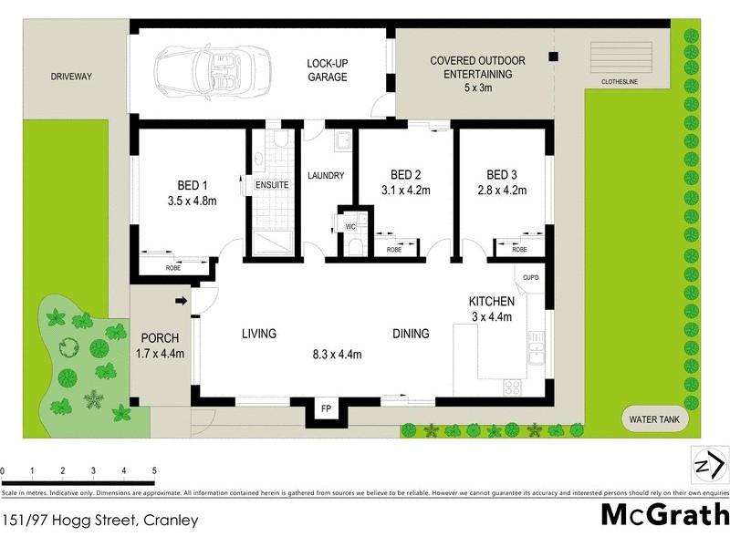 151/97 Hogg Street, Cranley QLD 4350 Floorplan