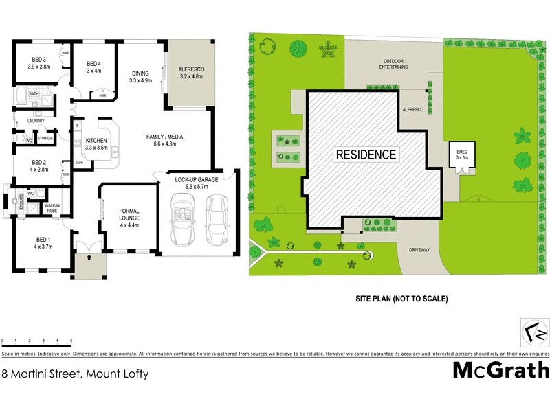 8 Martini Street, Mount Lofty QLD 4350 Floorplan